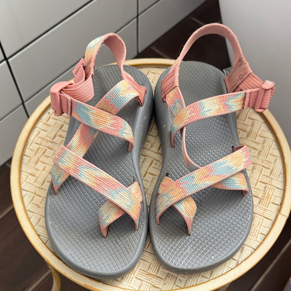 Chaco Women's Sandals in Pink and Gray